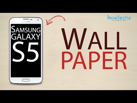 Samsung Galaxy S5 - How to change the wallpaper Samsung Galaxy S5 - How to change the wallpaper