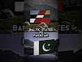 The Baltics vs Pakistan #pakistan #estonia #lithuania #latvia #shorts #edit #capcut #asia  #europe