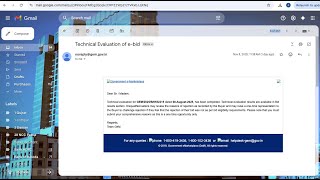 #How to open technical bid in gem