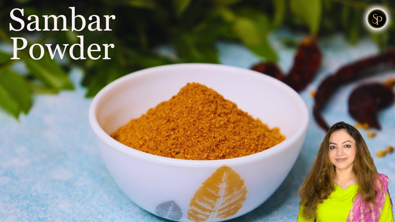 Sambar Powder Recipe Homemade Sambar Masala Podi Recipe Sambar