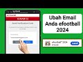 Cara Mengganti Email efootball Pes 2024 | Cara mengganti email di efootball 2024