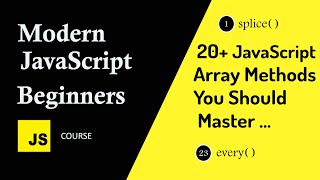 20 JavaScript Array Methods You Should Master (Illustrated by Examples)