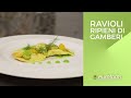 Le ricette di Euroform: Ravioli con ripieno di gamberi