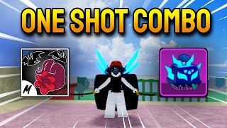 Sanguine Art + Rumble + Cursed Dual Katana = Best One Shot Combo Update 23 (Blox Fruits)