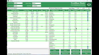 FeedBase Basic | Full Interface Walkthrough & Feed Formulation Explanation