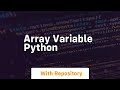array variable python