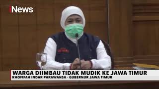 Cegah COVID-19, Gubernur Jawa Timur Imbau Warga Jatim di Jakarta Tidak Mudik - iNews Malam 28/03