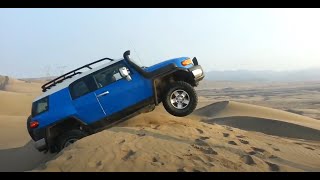 FJ Cruiser Toyota Jump Dunes