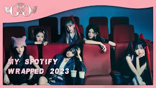 my spotify wrapped 2023 ! ✧