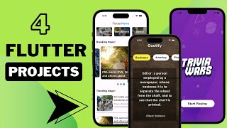 🚀📱 Learn Flutter API Integration with 4 REAL Projects | Flutter Tutorial for Beginners 2024