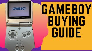 Gameboy Advance Console Buying Guide #Restoration time #GBA #gameboy #gameboyadvance #buyingguide