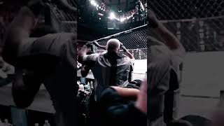 Alex Pereira's corner reaction 😮 on finishing the Israel Adesanya | UFC 281 #ufc #ufc281