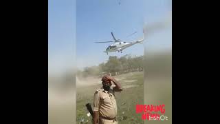 😱😱khatarnak Helicopter landing bal bal bacha log😱😱#shorts