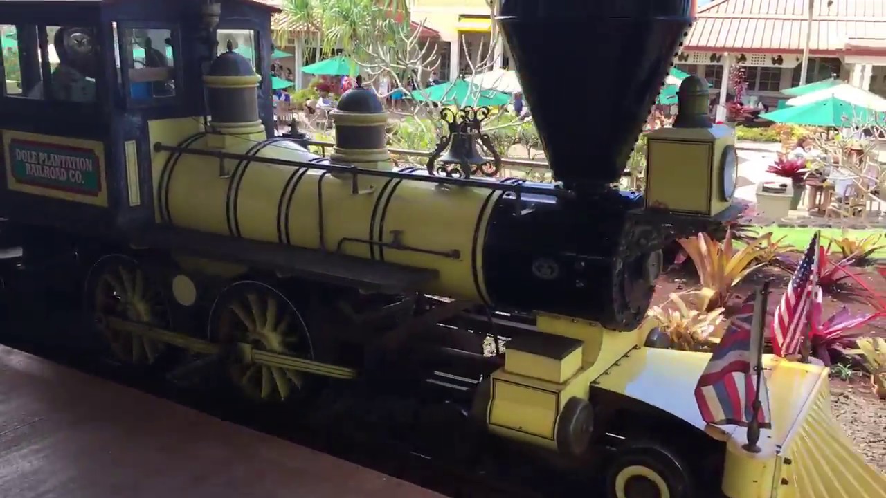 Dole Plantation Pineapple Express Train Ride - YouTube