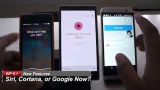 Cortana vs  Siri vs  Google Now (Beta comparison)