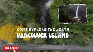 Explore Beautiful Beaches \u0026 Waterfalls on the Vancouver Island North 🌲 💦