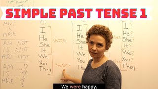 WAS - WERE   I İNGİLİZCE I Simple Past Tense - Basit Geçmiş Zaman I 1