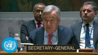 Ukraine Conflict: UN Chief Advocates Peace, Charter Compliance | Security Council | United Nations