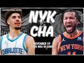 New York Knicks vs Charlotte Hornets Full Game Highlights | Nov 29 | 2025 NBA Season