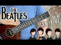 Como tocar LET IT BE de LOS BEATLES - Ukulele facil 4 acordes