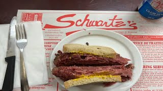 Schwartz's Deli-Montreal's World Famous Original Smoked Meat Sandwich