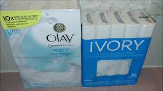 Bar Soap Review Ivory And Olay