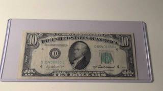 1950B Federal Reserve Note