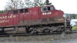 Pacing CP 9636 into Field