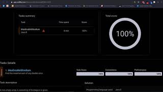 Lesson : 9-1 - Maximum slice problem | MaxDoubleSliceSum | Codility for Programmer | Java