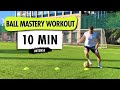 BALL MASTERY CARDIO WORKOUT For Football Players | Improve Your Touch |