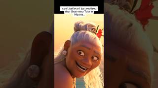 So Gramma Tala is God of Ocean🤯🤯🤯 #moana #disney #grammatala #maui #shorts