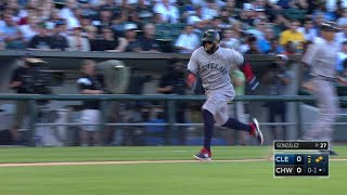 CLE@CWS: Gomes plates Santana to open scoring