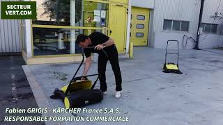 KÄRCHER FRANCE : BALAYEUSES MÉCANIQUES S4 ET S6 TWIN PRESENTEES PAR FABIEN GRIGIS