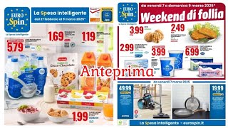 volantino Eurospin dl 27 febbraio al 09 marzo #anteprima sfoglia e scopri le #promo