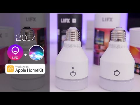 Lifx lamps NOW with Apple HomeKit Siri