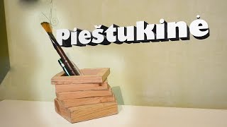 TA: Medinė Pieštukinė | Modernus Dizainas