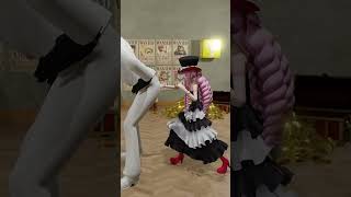 Perona punches Akainu's butt 赤犬のお尻をパンチするペローナ【海賊を引退した麦わら海賊団 ONE PIECE】 #shorts  #cg #mmd #onepiece