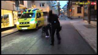 Polis åtalas för misshandel - Swedish police butality update 2013-10-14