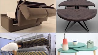 17 Fantastic Space Saving Multifunctional Furniture | Flexible Beds | Tables | Chairs | Sofa | IDSTS