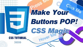 CSS Button Hover & Glow Effects | No JavaScript Needed!