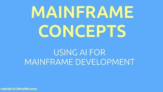 MVS Tk5 - Using AI for Mainframe Development