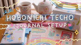 ジャーナルセットアップ方法 (かわいいパステル＆カフェのテーマ🍰) | ほぼ日手帳2022｜Hobonichi Techo 2022 | Rainbowholic