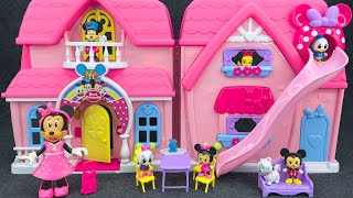 Minnie ASMR🎀Zufriedenstellende Auspacken Des Mickey Roadster Racers Druckguss-Rennwagen Minnie Toys