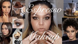 Espresso Makeup ☕ Using Pat McGrath, NARS, Tom Ford and More | Lela Sophia