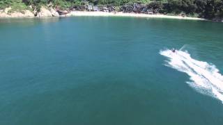 山口県の周防大島での空撮