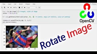 Rotating image with Python | Computer Vision