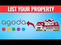 How To List Property On Agoda