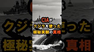 【CIAがクジラを使った極秘実験の真相！】 #都市伝説 #雑学 #歴史 #ミステリー #ショート動画