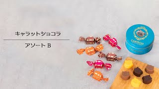 シャトロワ CHATROIS 高級感のある丸い猫缶入り 濃厚くちどけショコラ キャラットショコラ