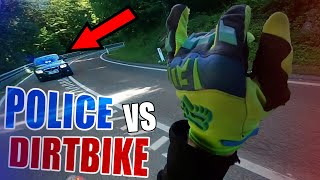 Dirt Bike VS Cops - Motorcycle Police Chase | Biker Crashed